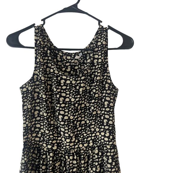 Nine Bird Y2k Women's Size Small Spot Key Hole Open Back Mini Dress - Picture 2 of 10